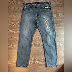 Lucky Brand Men's Distressed Jeans 36x32
